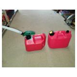 2 Cnt 1 Gallon Gas Cans