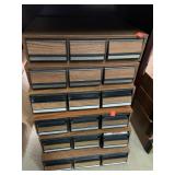 6 Cassette Holders w/cassettes- see pics