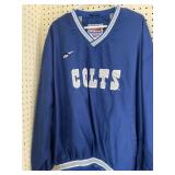 COLTS. Pullover jacket. Reebok. Size XL.