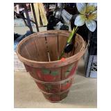 Apple Basket & Yard Decor
