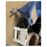 Folding Step Stool, air paint sprayer, misc