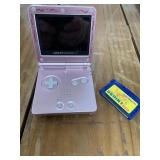 Nintendo Game Boy Advance SP w/ game-no