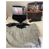 3pr. Sleep pants.  Real Tree sizes M, L & XL