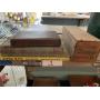5 old books & Cheese Box.