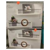 4 Wall Shelves (2 in each box)