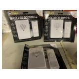 3 ct Wireless Door Bells