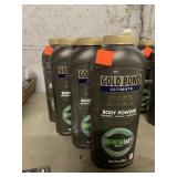 4 Bottles Gold Bond Body Powder
