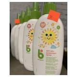 5 bottles SPF 50+ Suncreen Spray