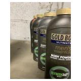 4 Bottles Gold Bond Body Powder