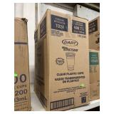 600 ct. - Clear Plastic Cups