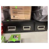 Metal Box with 3 Drawers