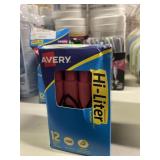 12 ct. - Avery Hi-Liters