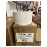 4 ct. - 2000 Roll 4 in. x 3 in. Labels