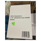 5 Boxes - 7.75 in. Wrapped Straws