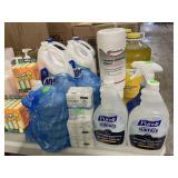 Lot of Assorted Cleaners & Soaps