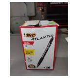 Box of Open Bic Atlantis Pens