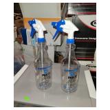 2 Cnt Plastic Spray Bottles