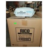 Case of Rico Hand Sanitizing Wipes (24 Pkgs)