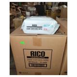 Case of Rico Hand Sanitizing Wipes (24 Pkgs)