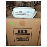 Case of Rico Hand Sanitizing Wipes (24 Pkgs)