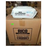 Case of Rico Hand Sanitizing Wipes (24 Pkgs)