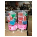 2 Cnt Containers of Slime Filled Hearts