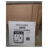 Box of At-a-glance 2022 K4-50 Wall Calendars