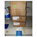 3 Boxes of Bleached Kraft Courtesy Bags (500 per