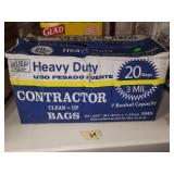 Heavy Duty Contractor  Clean Up Bags 20 Bags