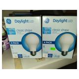 2 Cnt Daylight LED Classic Shape Bulbs