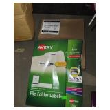 2 Pkgs of Printable File Folder Labels