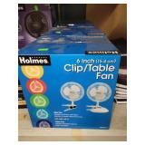 Holmes 6 Inch Clip/Table Fan