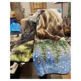 2 ct. - Soft Outdoor Themed Blankets