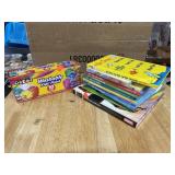 Group Lot Kids Books (Dr Suess, Marvel) & Paint