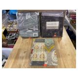 3 ct. - Decorative Shower Curtains