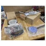 Group Lot Shower Heads, Wires, & Lights