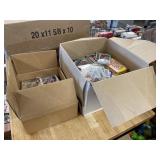 2 Boxes - Various Vintage Sports Cards