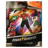 Power Rangers Halloween Costume 
Childs Size