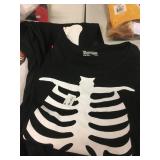 Skeleton Pajamas 
Size 3x
Shirt and pants with