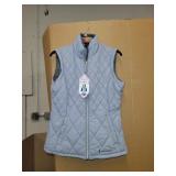 Free Country Reversible Vest Sz Small Grey