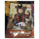 Wee Werewolf Halloween Costume 
Infant Size 0