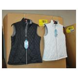 2 Cnt Free Country Reversible Vest Sz Small 1