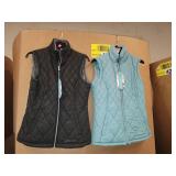 2 Cnt Free Country Reversible Vest Sz Small 1