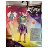 Trolls World Tour Poppy Halloween Costume Size