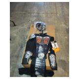 Kids Light Up Iron Skull Ninja Sz Large