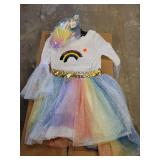 Kids Unicorn Costume  sz Meda