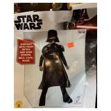 Kids Sz L Darth Vader  Halloween Costume