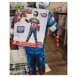 Kids Marvel Super Hero Costume  Sz 3-4 T