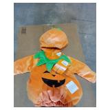 Infant Pumpkin Costume  Sz 0-6 Mos