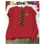 Harry Potter T-Shirt and Tie
Adult Size Large